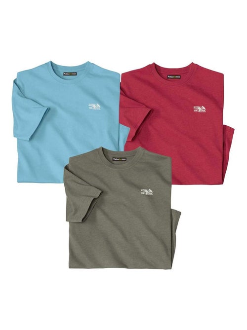 Set van 3 T-shirts Atlas® - ATLAS FOR MEN - Kiabi