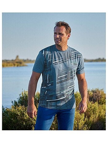 Set van 3 T-shirts Graphic Sport - ATLAS FOR MEN