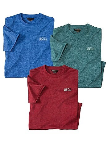 Set van 3 T-shirts Jersey - ATLAS FOR MEN