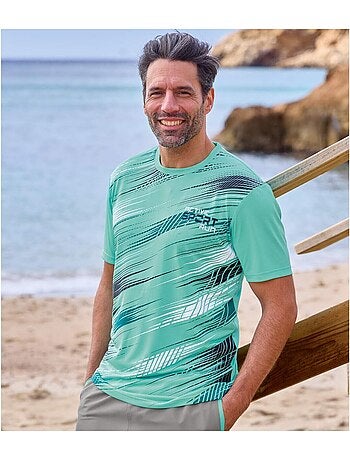 Set van 3 T-shirts met grafische print - ATLAS FOR MEN