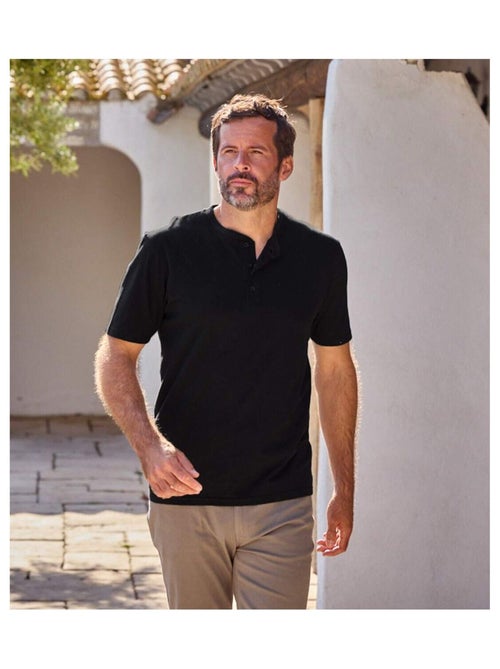 Set van 3 t-shirts met henleykraag - ATLAS FOR MEN - Kiabi