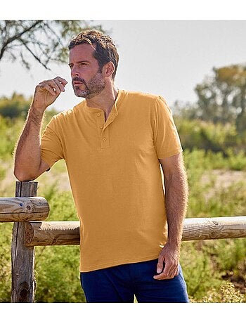 Set van 3 T-shirts met knoopsluiting - ATLAS FOR MEN