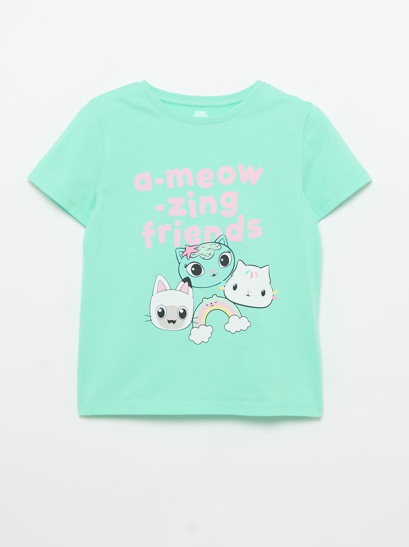 Set van 3 T-shirts met korte mouwen 'Gabby's Poppenhuis' Rose - Kiabi