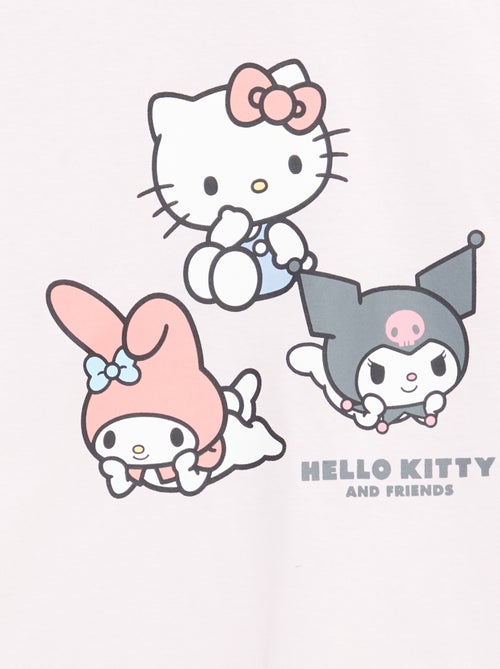Set van 3 T-shirts met korte mouwen 'Kuromi' van katoen - Kiabi