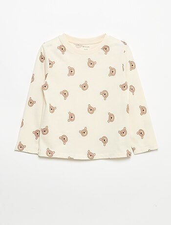 Set van 3 T-shirts met lange mouwen