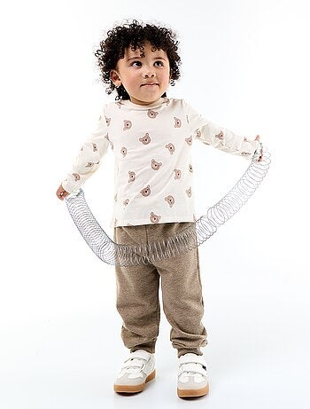 Set van 3 T-shirts met lange mouwen
