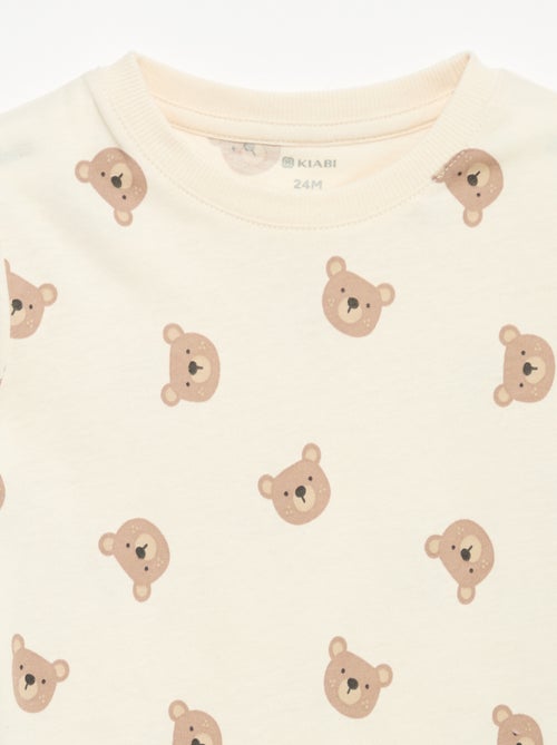 Set van 3 T-shirts met lange mouwen - Kiabi