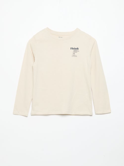 Set van 3 T-shirts met lange mouwen - Kiabi