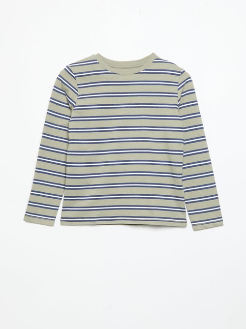 Set van 3 T-shirts met lange mouwen - Kiabi Set van 3 T-shirts met lange mouwen - Kiabi