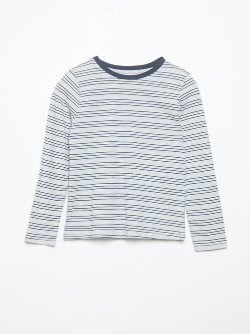 Set van 3 T-shirts met lange mouwen - Kiabi Set van 3 T-shirts met lange mouwen - Kiabi