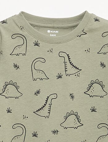 Set van 3 T-shirts met lange mouwen