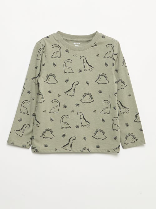 Set van 3 T-shirts met lange mouwen - Kiabi