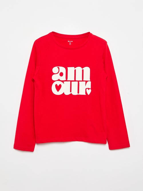Set van 3 T-shirts met lange mouwen - Kiabi