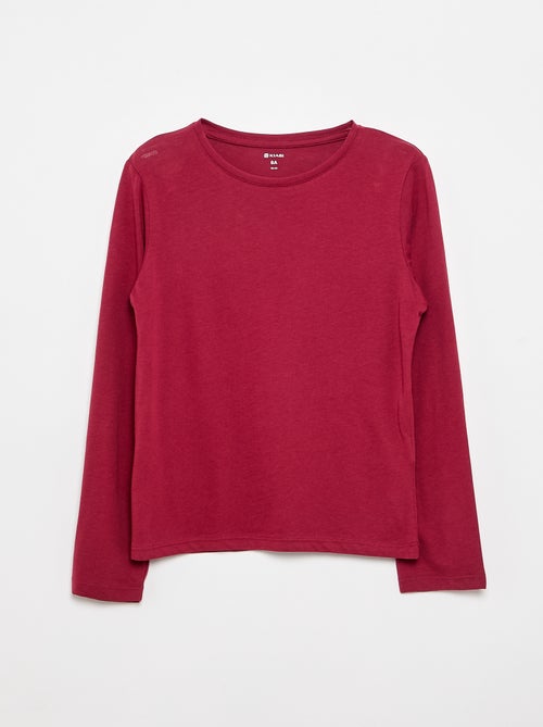 Set van 3 T-shirts met lange mouwen - Kiabi