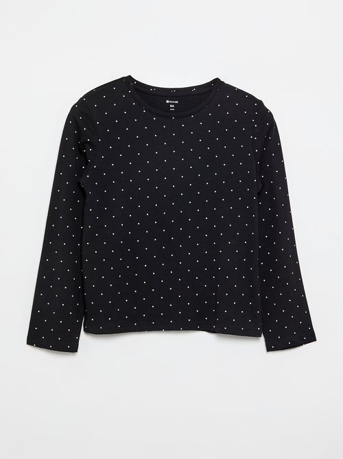 Set van 3 T-shirts met lange mouwen - Kiabi