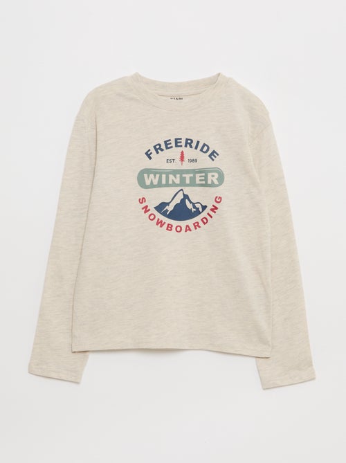 Set van 3 T-shirts met print - Kiabi