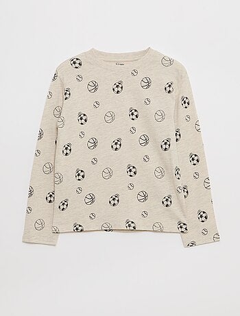 Set van 3 T-shirts met print
