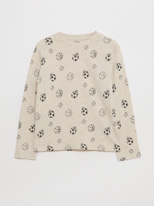 Set van 3 T-shirts met print - Kiabi