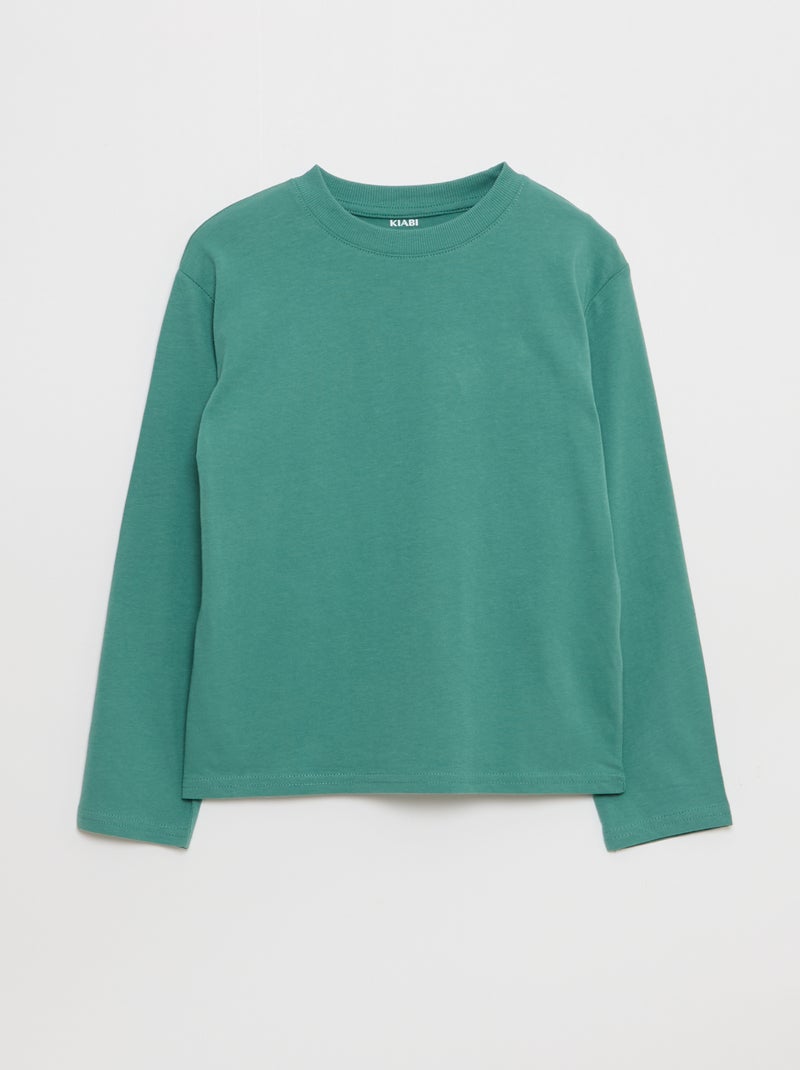 Set van 3 T-shirts met print Blauw - Kiabi