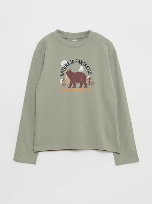 Set van 3 T-shirts met print - Kiabi