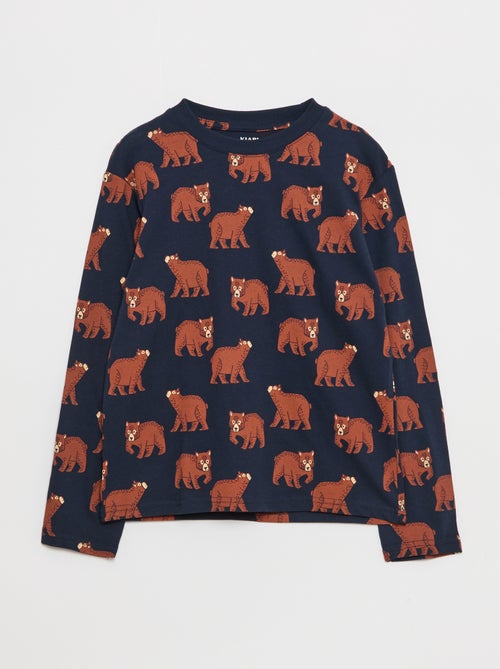 Set van 3 T-shirts met print - Kiabi