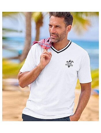 Set van 3 T-shirts met V-hals - ATLAS FOR MEN