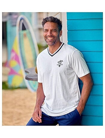 Set van 3 T-shirts met V-hals - ATLAS FOR MEN