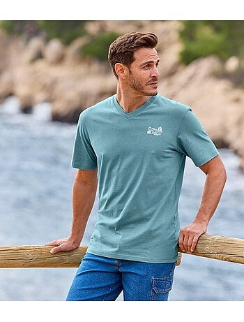 Set van 3 T-shirts met V-hals Travel - ATLAS FOR MEN