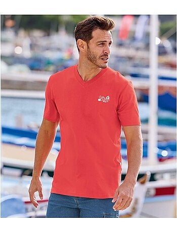 Set van 3 T-shirts met V-hals Travel - ATLAS FOR MEN