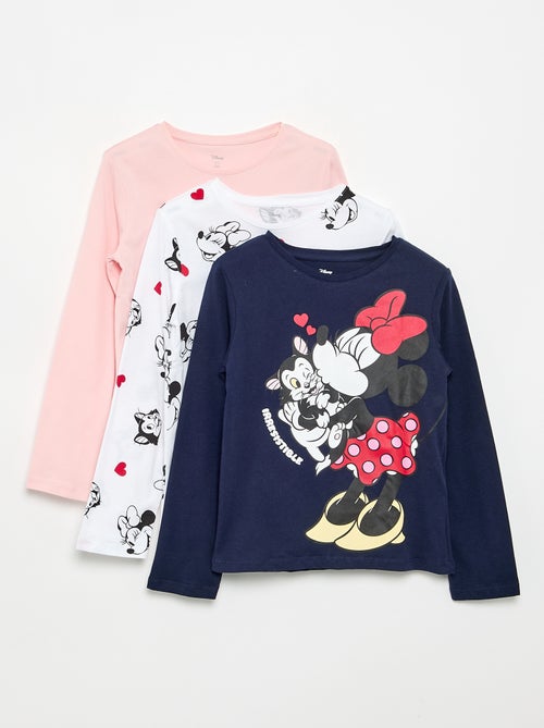 Set van 3 T-shirts 'Minnie' - Kiabi