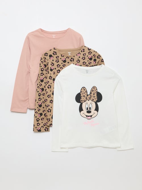 Set van 3 T-shirts 'Minnie' - Kiabi