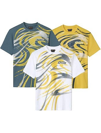 Set van 3 t-shirts sport running - atlas for men