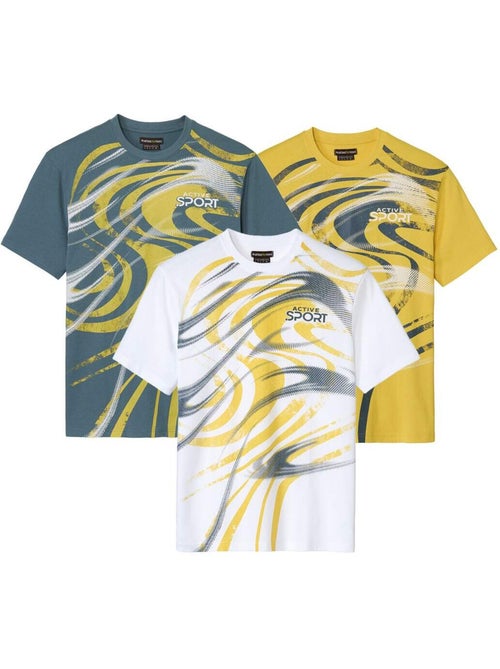 Set van 3 T-shirts Sport Running - ATLAS FOR MEN - Kiabi