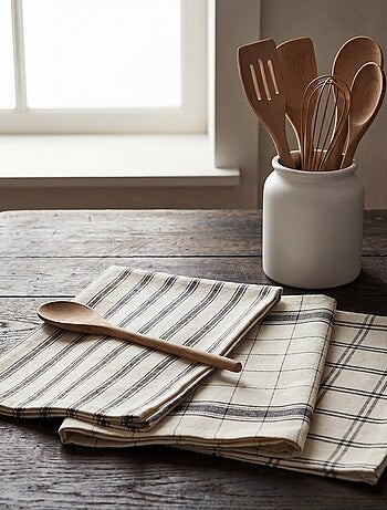 Set van 3 theedoeken - Kiabi Home