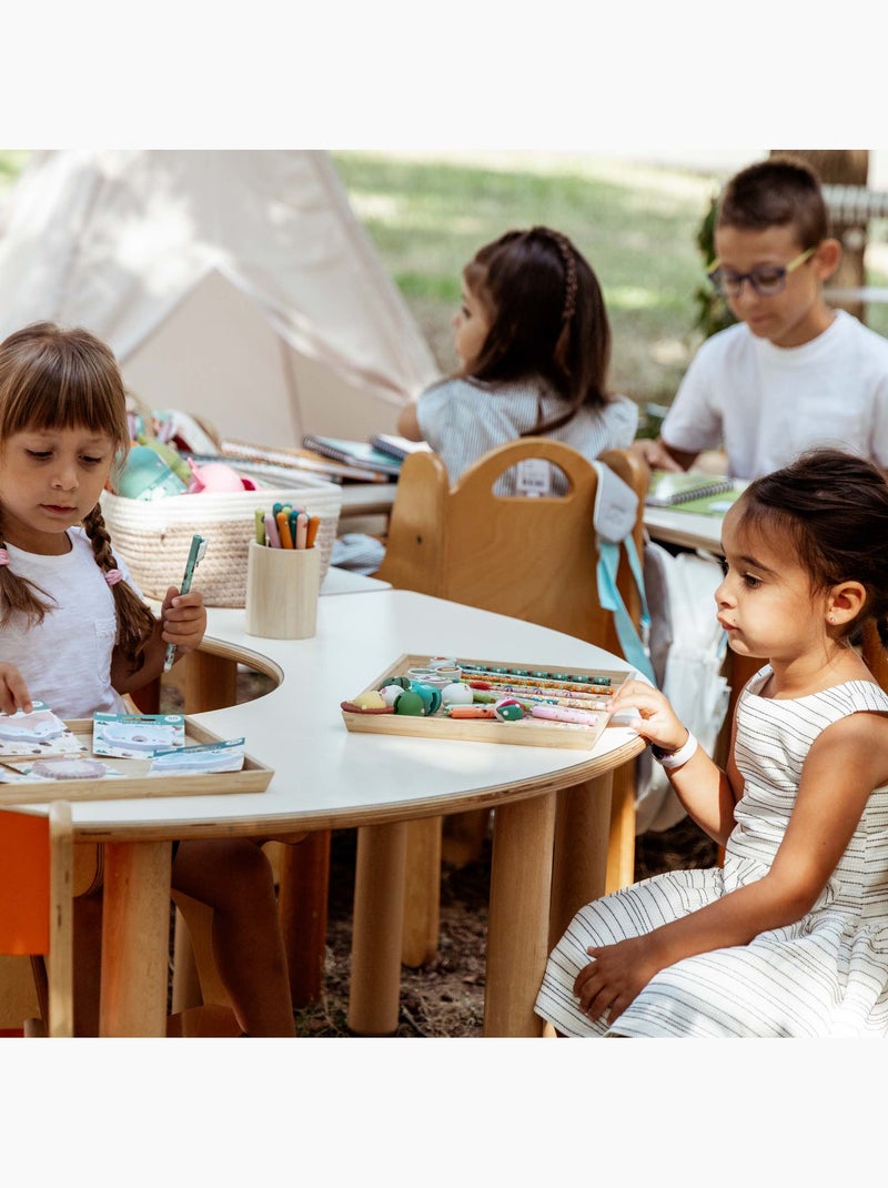 Set van 3 uitwisbare gelpennen | sassi junior Beige - Kiabi