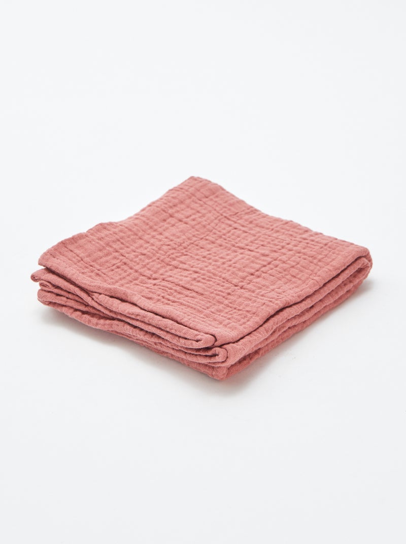 Set van 3 unisex badstofdoeken Biege - Kiabi