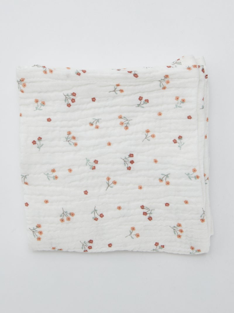 Set van 3 unisex badstofdoeken Biege - Kiabi