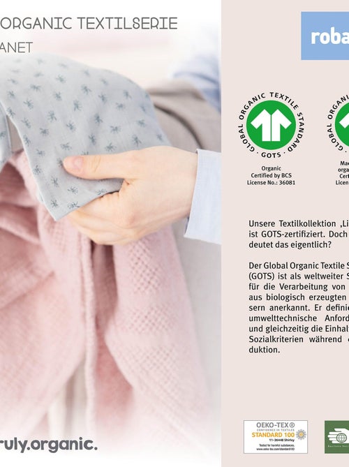 Set van 3 verstelbare slabbetjes van biologisch katoen - ROBA 'Lil Planet' - Kiabi