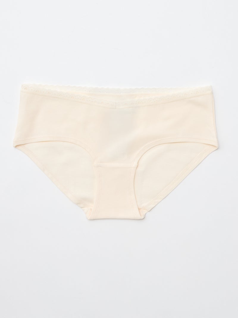Set van 3 zwangerschapshipsters Bruin - Kiabi