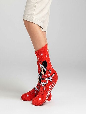 Set van 4 antislip sokken kinderen Disney MINNIE