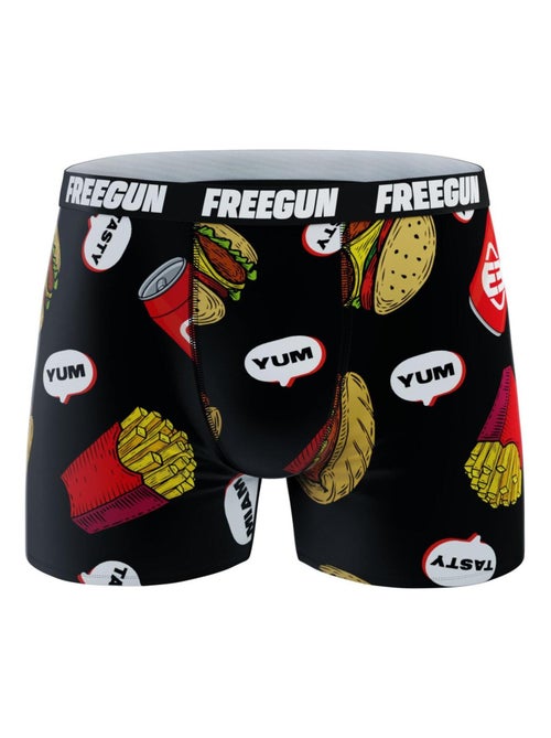Set van 4 aop fun kinderboxershorts - Kiabi Set van 4 aop fun kinderboxershorts - Kiabi