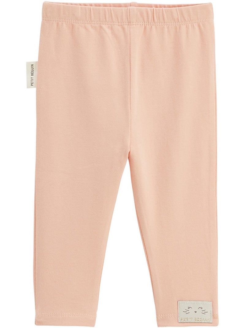 Set van 4 Badian baby leggings Roze - Kiabi