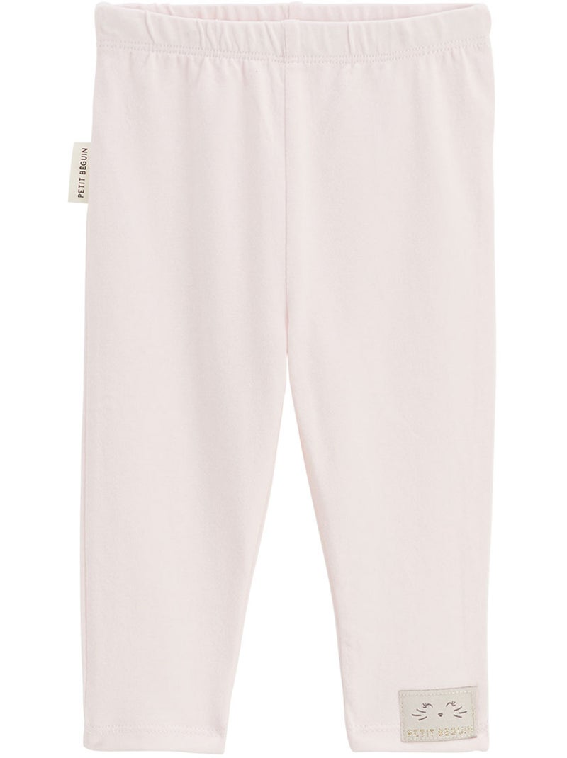 Set van 4 Badian baby leggings Roze - Kiabi