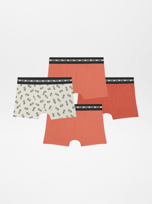 Set van 4 boxershorts 'DIM' - Kiabi