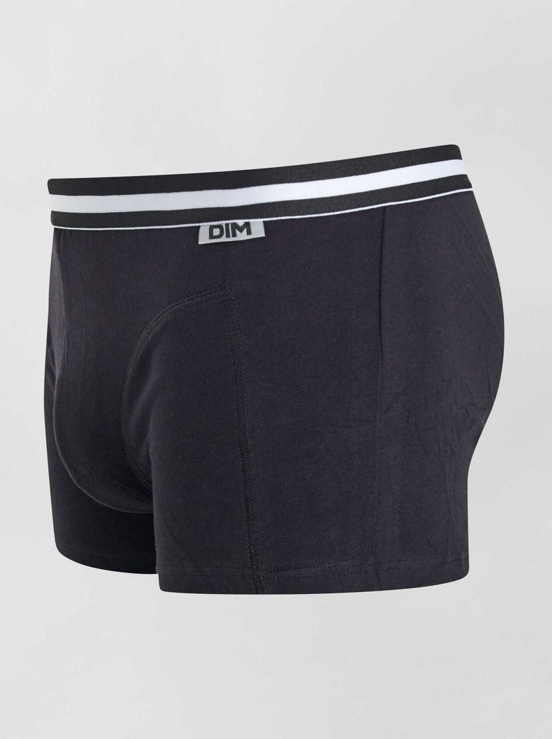Set van 4 boxershorts 'Ecodim' 'DIM' zwart  - Kiabi