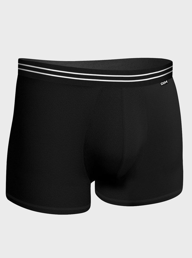 Set van 4 boxershorts 'Ecodim' 'DIM' zwart  - Kiabi