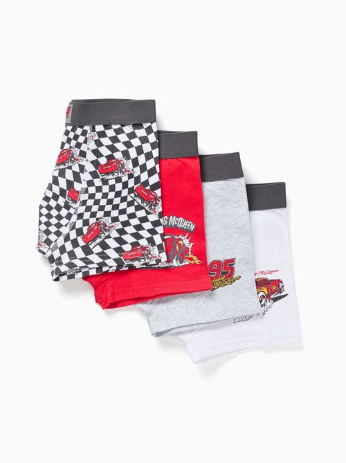 Set van 4 boxershorts lightning mcqueen - Kiabi