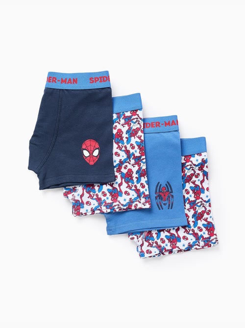 Set van 4 boxershorts 'spiderman' - Kiabi