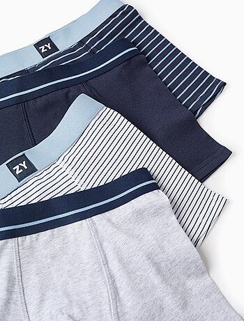 Set van 4 boxershorts 'strepen'