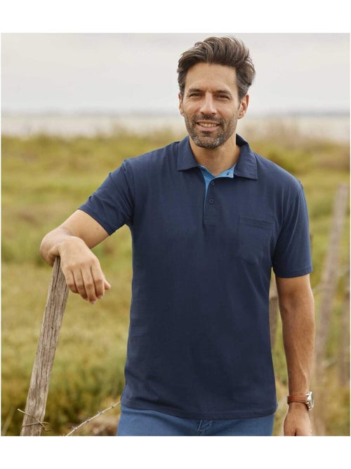 Set van 4 casual jersey polo’s - ATLAS FOR MEN - Kiabi
